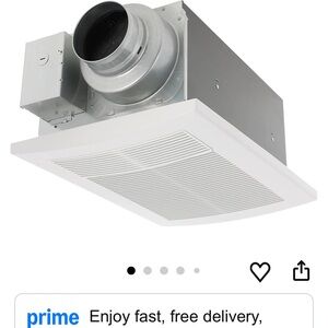 Panasonic WhisperWarm bathroom heater/fan